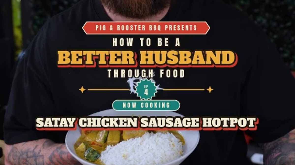 Better Husband episode 4 - Satay Chicken Sausage Hotpot