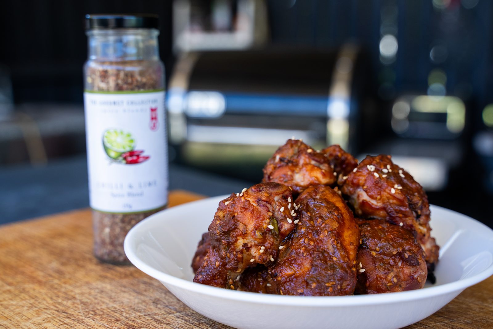 Miso Glazed Chicken Wings